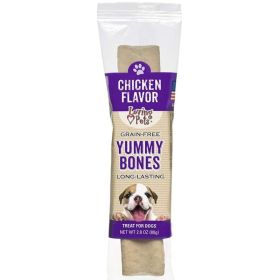 Loving Pets Grain Free Yummy Bones Chicken Flavor Filled Chew - 1 count