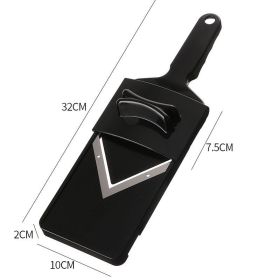 Black With Hand Guard Dish Grater Slice Device