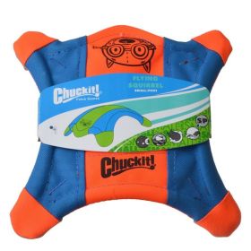 Chuckit Flying Squirrel Toss Toy - Small - 9" Long x 9" Wide