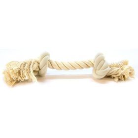 Flossy Chews Rope Bone - White - Medium (12" Long)