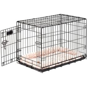 Precision Pet Pro Value by Great Crate - 1 Door Crate - Black - Model 3000 (30"L x 19"W x 21"H) For Dogs up to 40 lbs