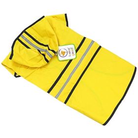 Fashion Pet Rainy Day Dog Slicker - Yellow - X-Large (24-29" From Neck to Tail)