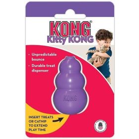 Kitty KONG Treat Dispensing Cat Toy - 1 Pack - (1.5in. Diameter x 2in. High)