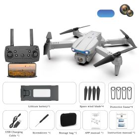 Drone with Camera 4K HD , RC Quadcopter Helicopter for Kids and Adults - Grey