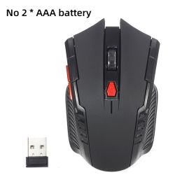 New Mini 2.4G Wireless Mouse USB Plug And Play 6-Button 1600DPI Three Gear Adjustable For Home And Office Use
