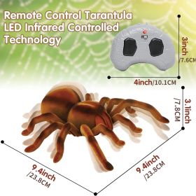 Remote Control Spider Toys ; USB Rechargeable Indoor And Outdoor - Remote Control Spider