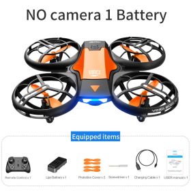 Mini Drone 4K 1080P HD Camera WiFi Foldable Quadcopter RC Drone - no camera 1battery1