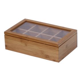 Oceanstar Bamboo Tea Box - TB1323