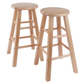 Element Counter Stools; 2-Pc Set; Natural