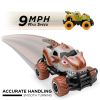 Toy Dinosaur RC Cars 1/43 Scale 27MHz Toy Dinosaur RC Cars, 9mph Max Speed, Monster Truck for Toddlers Birthday Gifts - as Pic