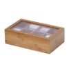 Oceanstar Bamboo Tea Box - TB1323