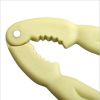Oyster Knife 2 in 1 Knife and Clamp Set - Sharp-Edged Lobster Crab Clamp Shell Pliers Seafood Opener Kit Kitchen Tool - green