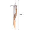 Large Deep Tone Windchime Chapel Bells Wind Chimes - 35" Gold with 18 tubes