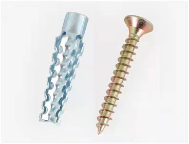 Expansion Tube Christmas Tree Barbed Serrated Metal Expansion Screws (Option: 6mm tube nail 4x35)