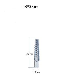 Expansion Tube Christmas Tree Barbed Serrated Metal Expansion Screws (Option: 10mm8x38mm)